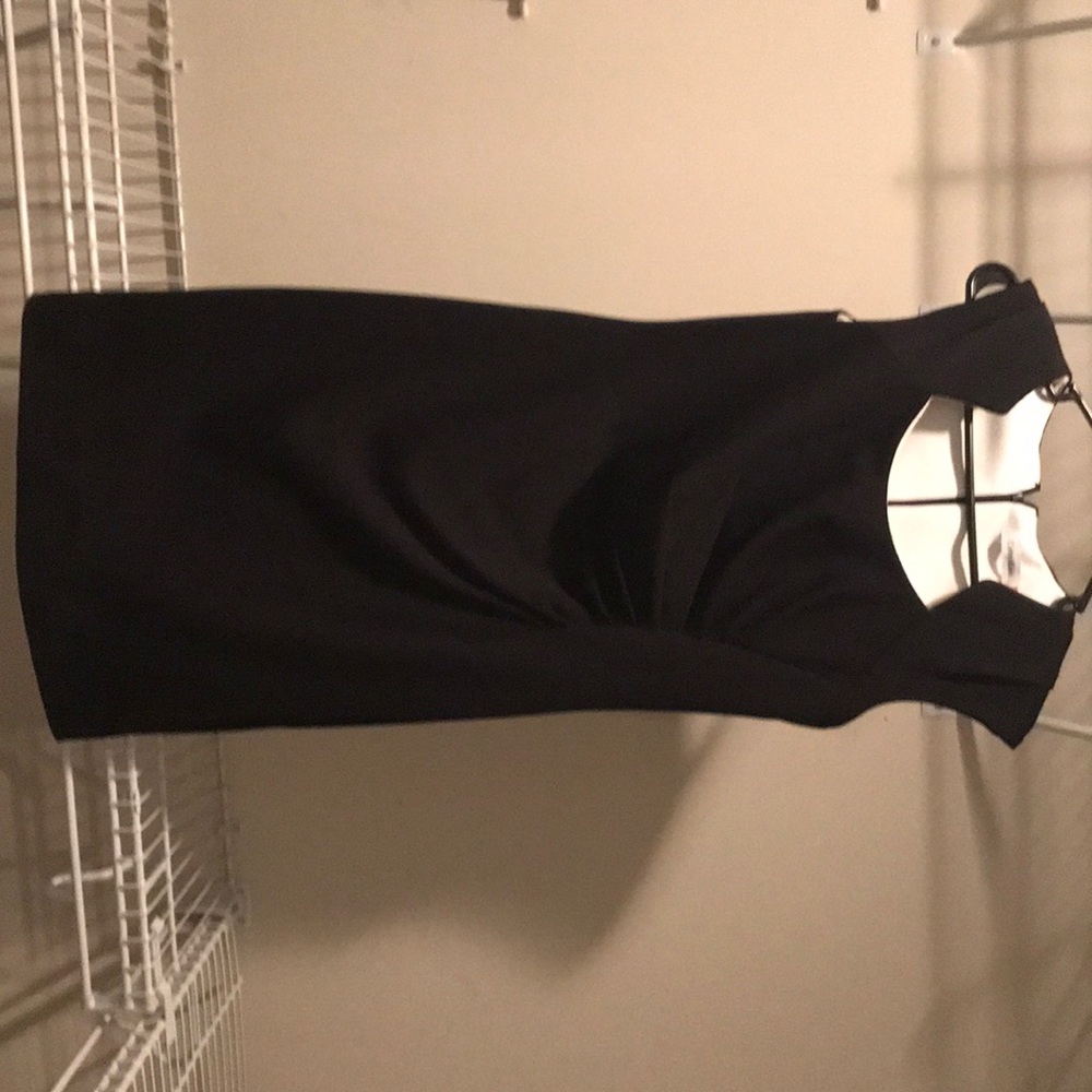 Black dress.